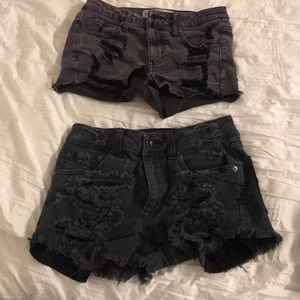American Eagle jean shorts